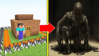 SCP-106 TẤN CÔNG NHÀ ĐƯỢC BẢO VỆ CỦA NOOB | TROLL NHÀ CỦA NOOB