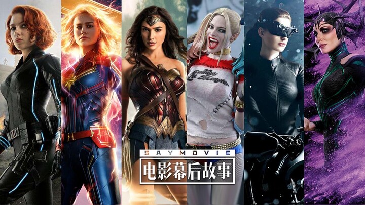 The strongest girl group on earth! A look at the female heroes and villains in comic-based superhero