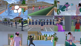 KUMPULAN TIKTOK LUCU SAKURA SCHOOL SIMULATOR PART 23 - DRAMA LUCU SAKURA SIMULATOR KARTUN LUCU