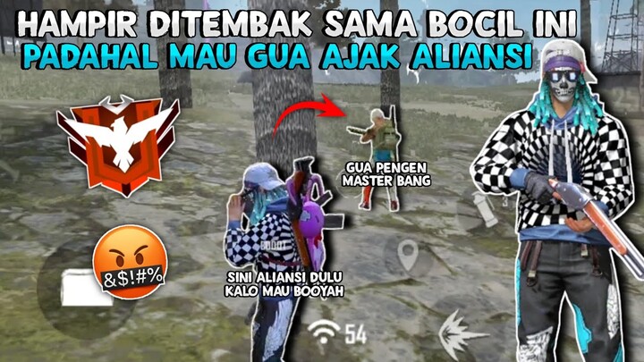 NIAT NGAJAK ALIANSI MALAH DIA MAU NEMBAK GUA?! AUTO BALEK LOBBY KAU DEKK🤬 - FREE FIRE INDONESIA