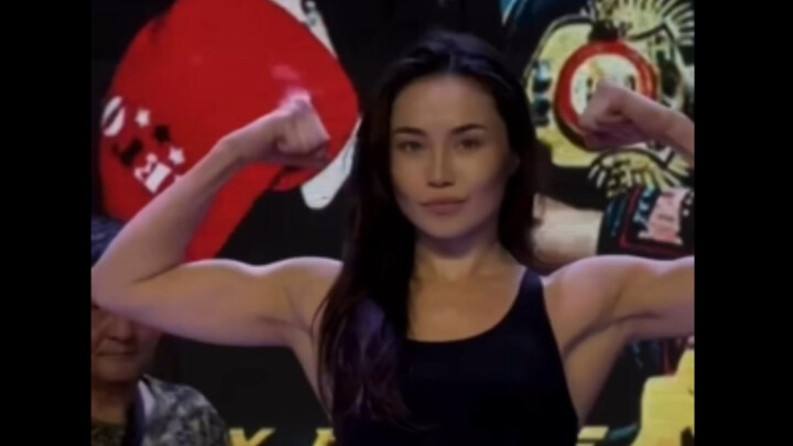 The Most Beautiful Kazakh Female Boxing Champion: Before and After the Match