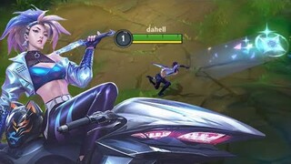 Wild Rift: KDA ALL OUT Akali Skin Gameplay