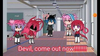 welcome to my darkside  (ความจริงตัวละครแฟนในgacha life ผมสีแดงนะ)ขอให้ทุกคนชอบนะค้าาาา