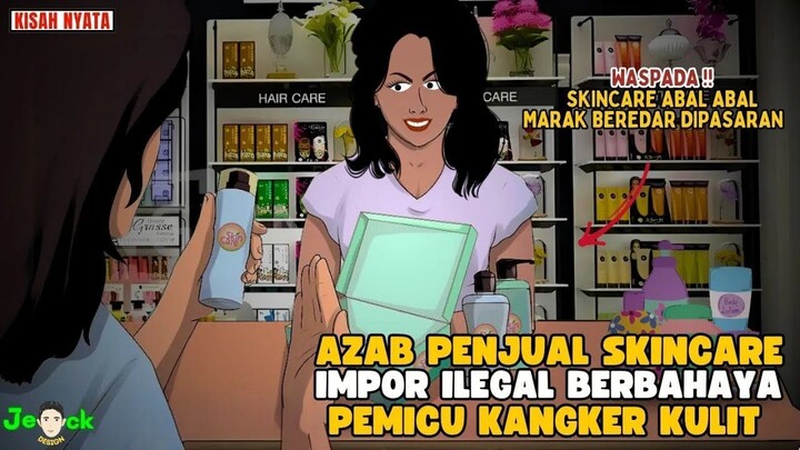 AZAB PENJUAL SKINCARE IMPORT ILEGAL BERBAHAYA PEMICU KANGKER KULIT   SINETRO