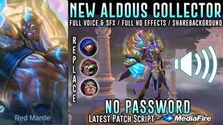 Aldous Realm Watcher Collector Skin Script No Password | Full Sound & Full Effects | Mobile Legends