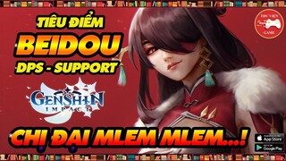 Genshin Impact Nhân Vật || Tiêu điểm BEIDOU - CÁCH CHƠI, CÁCH BUILD HIỆU QUẢ || Thư Viện Game