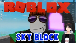 First Time Playing ROBLOX.....SKY BLOCKS Game Kotak Kotak !!!【Roblox Indonesia【【VTUBER】