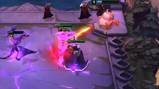 Finally it worked, the Undead Nine Dragon Soul Green Armor Braum made his opponent so angry that he 
