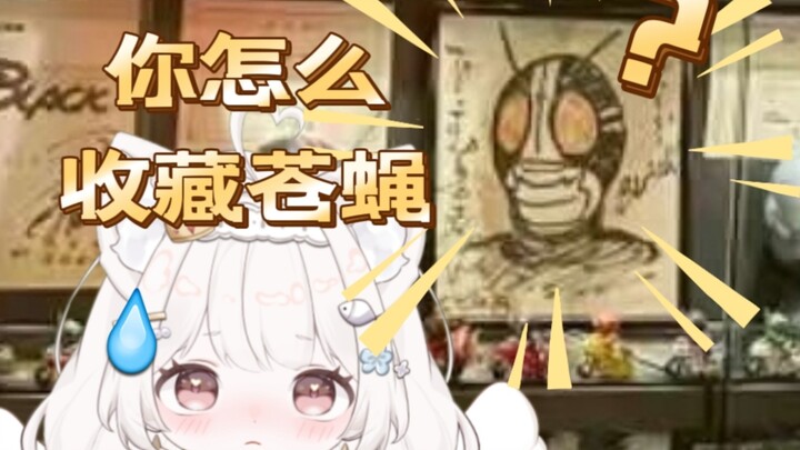 女生第一次看见假面骑士，老板你怎么买了这么多苍蝇啊—————