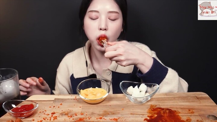 Đồ ăn Hàn : Nhăm nhăm gà rán cùng gà nướng sốt cay 6 #MonngonHan