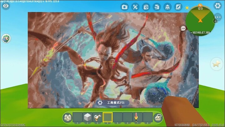 Minecraft Mini: Bagaimana menurut kalian kalau kita ciptakan Nezha di dunia Minecraft Mini?