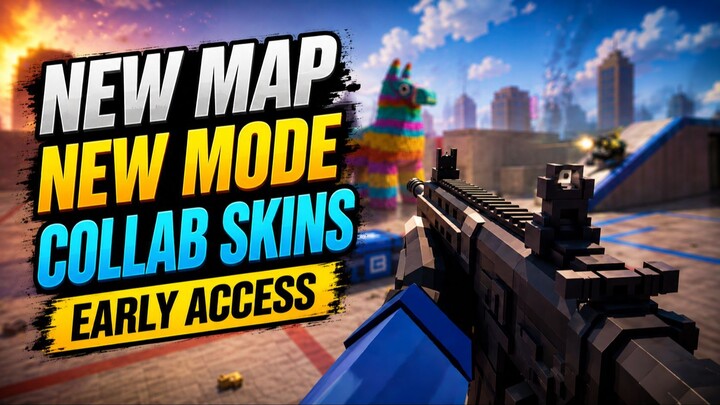 🔥FIRST LOOK ON THE NEW MAP, MODE AND COLLAB SKINS 🔥