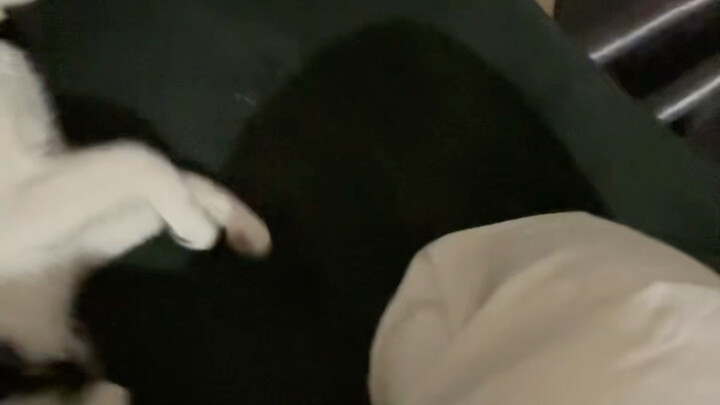 是不是做梦打我呢？