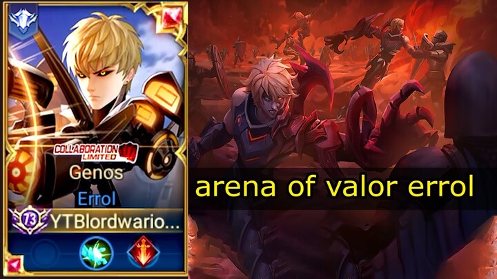 arena of valor errol errol aov errol gameplay rov aov