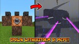 Cara Spawn WITHER STORM Di Minecraft PE!