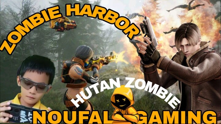main game zombie harbor , menegangkan masuk gudang di tengah hutan lenuh zombie