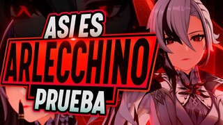 ARLECCHINO ES JESUCRISTO 😱 PRIMERAS IMPRESIONES y POSIBLES BUILDS - Genshin Impact