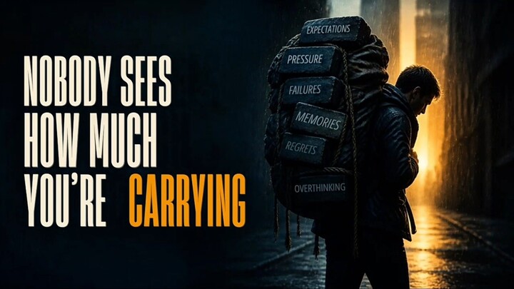 Nobody Sees How Much You're Carrying💔💕 #Lifelesson #heal #mindset