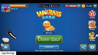 Rắn săn mồi 360 Trò chơi rắn game con giun Vùng giun đấtio Worms zoneio_ 1