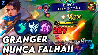 ELE FUNCIONA EM QUALQUER SITUAÇÃO - GRANGER GAMEPLAY | Mobile Legends