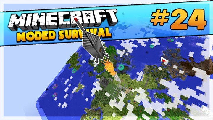 LIFT OFF TO THE MOON!- Minecraft: Modded Survival Part - 24 (Filipino/Tagalog)