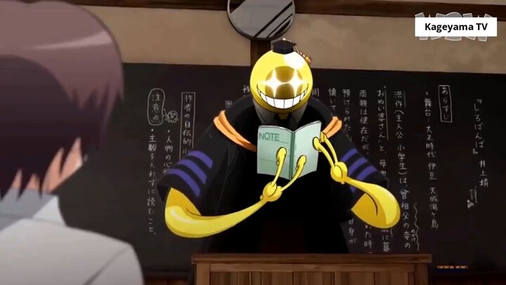 Tổng hợp điểm yếu của Koro Sensei _ Lớp học ám sát- 1