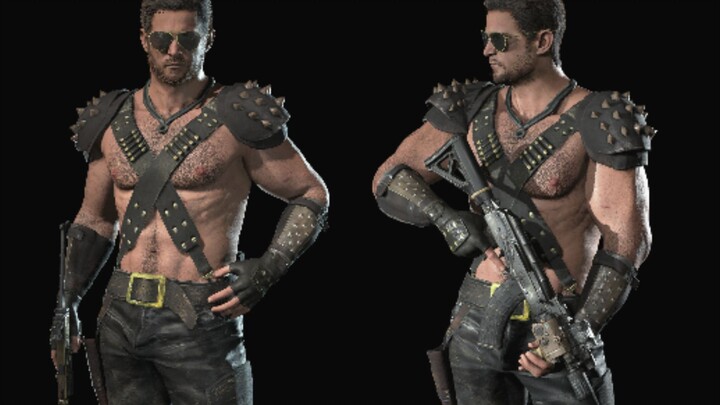 [Resident Evil 8 Village] Chris 5th generation warrior suit MOD display, do you like this kind of Un
