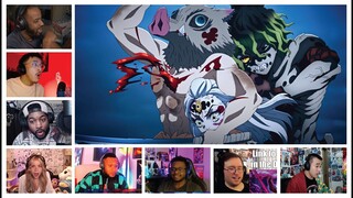 Demon Slayer 2x9/16 Reaction Mashup | Kimetsu no Yaiba Season 2 episode 9/16