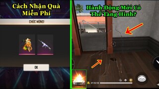 [Garena Free Fire]/Hành Động Mới Có Thể Tàng Hình?Cách Đổi Balo,Skin Súng,Dù,Hòm Xác Miễn Phí
