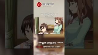 Personal space does not exist for her #anime #shorts #animeedits #animememes