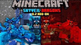 Armors and Tameable Dragons in Minecraft Bedrock Mods/Addons