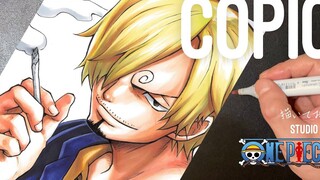 SANJI | copic | Anime Drawing