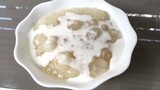 วิธีทำข้าวเหนียวเปียกลำไย / How to cook sweet glutinous rice mixed with longan / ครัวแม่โบ