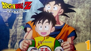 INICIAMOS UNA NUEVA AVENTURA! - DRAGON BALL Z KAKAROT GAMEPLAY #1 APARECE UN MINI GOKU...