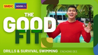 Swimming Drills and Survival Swimming with Enchong Dee on SMDC The Good Fit