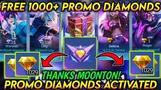 PROMO DIAMOND ACTIVATED! FREE EXTRA 1000 PROMO DIAS | BUY ALL SKINS ON SHOP DISCOUNT ML 2022 - MLBB