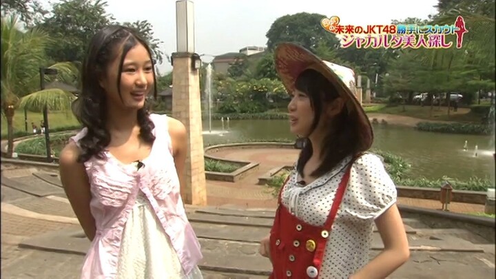 Takayanagi Akane & Rena Nozawa Berpetualang di Jakarta