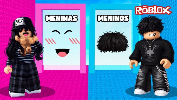 TORRE DAS MENINAS VS MENINOS VERSÃO ROUPAS DE PRAIA no ROBLOX
