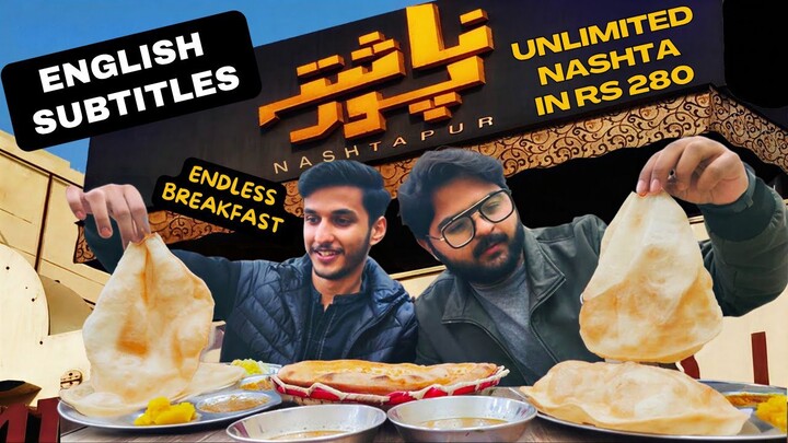 I Found $1 UNLIMITED Breakfast In Pakistan! 🍳 Endless Food Deal | The Vibe Gang