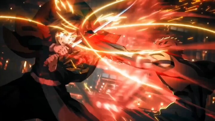 1080P (Kimetsu no Yaiba: Inosuke membuka pola bercak vs Hantengu)