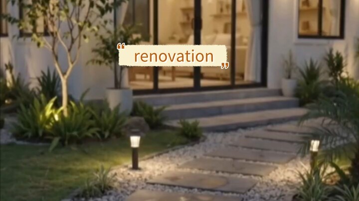 รีโนเวทบ้านเก่าให้สวยเหมือนใหม่ 🏡✨ เปลี่ยนทีละจุด ดูเพลินมาก