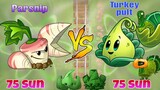 Turkey pult vs Parsnip: chọn gà hay cua? | Plants vs. Zombies 2 - so sánh plants - PVZ2 MK