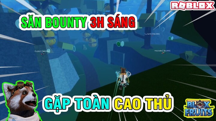 Roblox - Săn Bounty Lúc 3H Sáng Gặp Toàn Cao Thủ Trong Blox Fruits Và Cái Kết