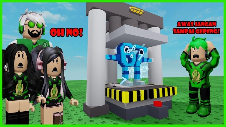 Aku Dapat Brainrot OG Dari Mesin Press Kematian - Roblox Escape Getting Crushed