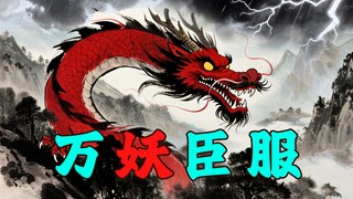 The dragon's might shakes the mountain, and all the monsters kneel down. The emperor's search for me
