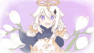 [Genshin Impact / Hand Drawing] Today's meal at the traveller's house