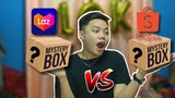 MYSTERY BOX - LAZADA VS. SHOPEE | Philippines
