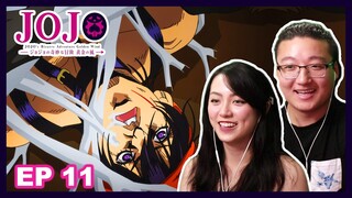 BURN THE SPIDER 🔥🕷🕸! | Jojo's Bizarre Adventure Couples Reaction Part 5 Episode 11 / 4x11