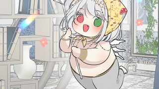 Fat Mushroom Baby: My hand slipped, Teacher Gabriel is so beautiful!