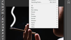 সিগারেটের ধোঁয়া - how to add smoke effect in photoshop